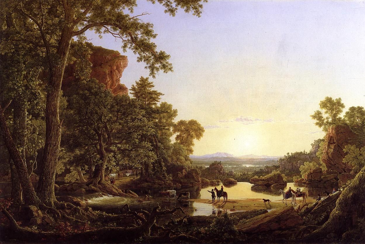 Frederic Edwin Church Hooker and Company Journeying